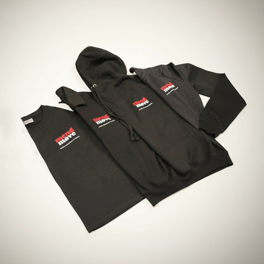 Business uniform printed with logos on a white background. 
