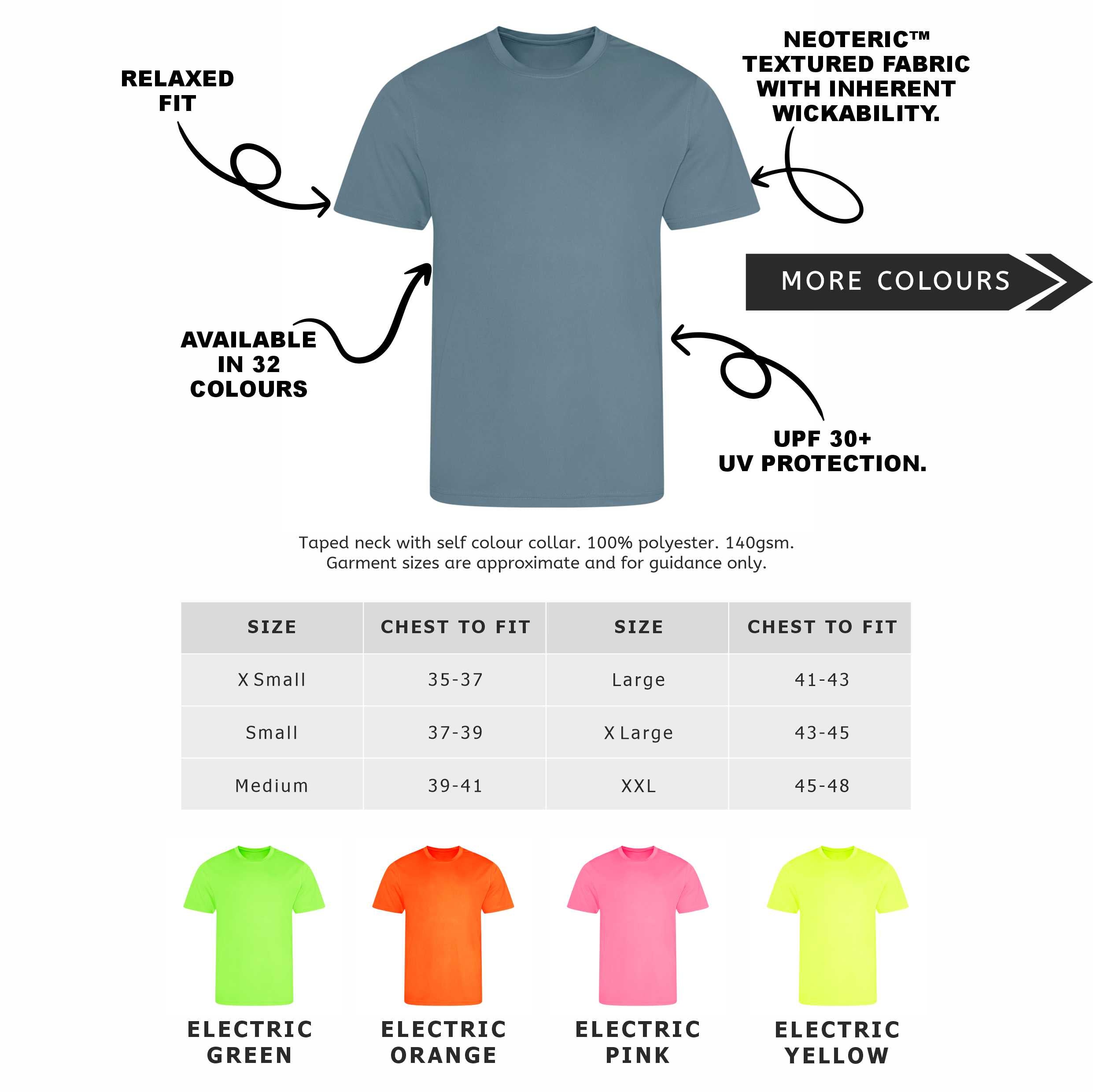 Unisex Active Wicking TShirt