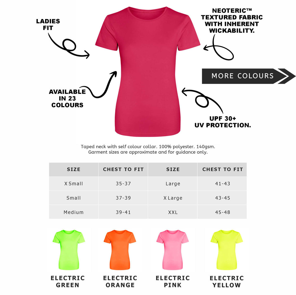 Ladies Active Wicking TShirt