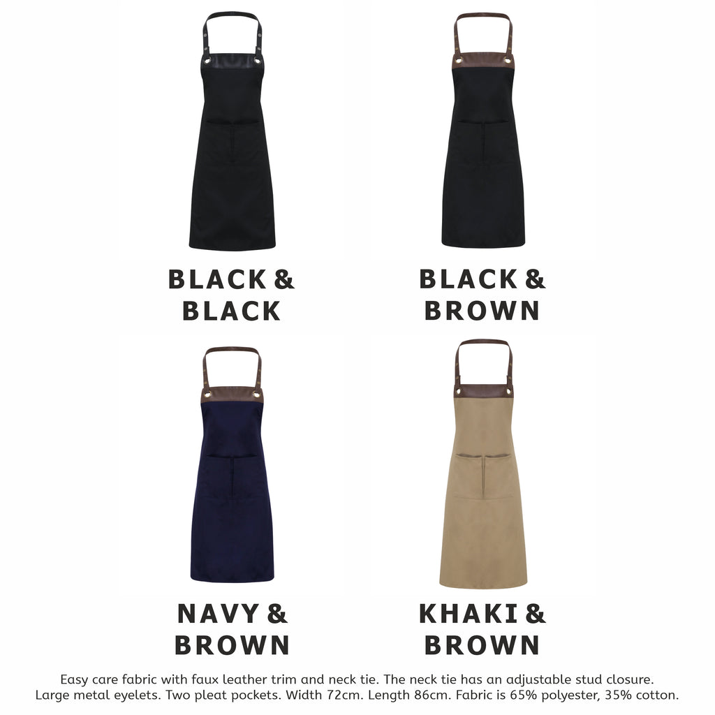 Espresso Bib Apron