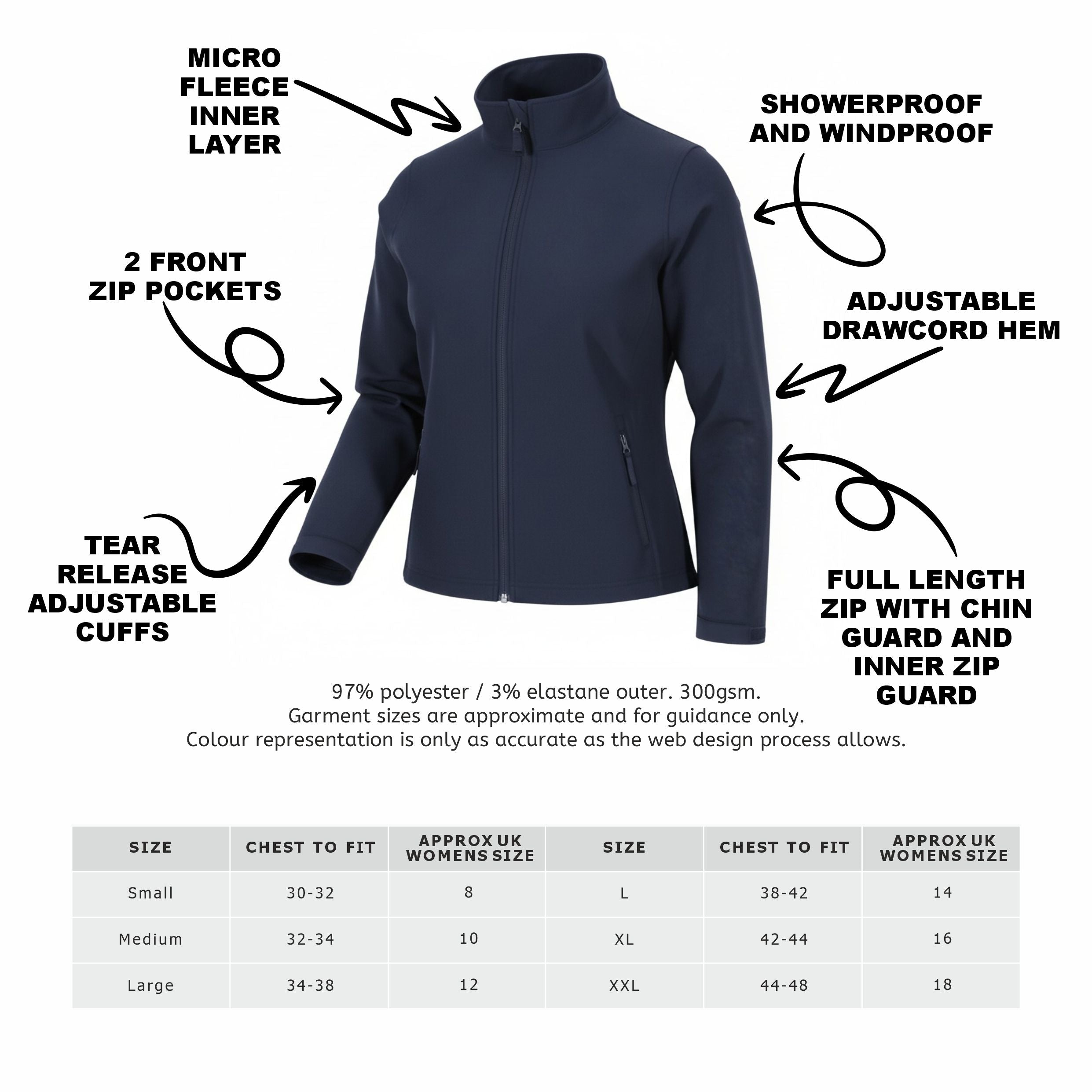 Ladies Softshell Jacket